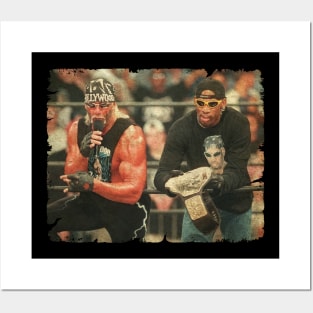 Dennis Rodman and Hulk Hogan Posters and Art